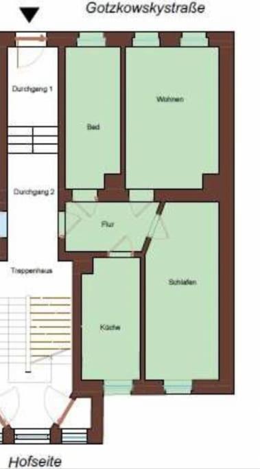 Soul-Apartment Terrasse Privat-Parkplatz Boxspringbett 55Zoll Tv Wlan Leipzig Eksteriør billede